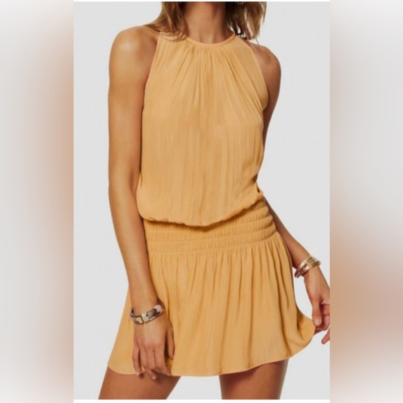 Ramy Brook Dresses & Skirts - NWT! Ramy Brook Paris Dress in Butterscotch yelloe! Size Small 💛